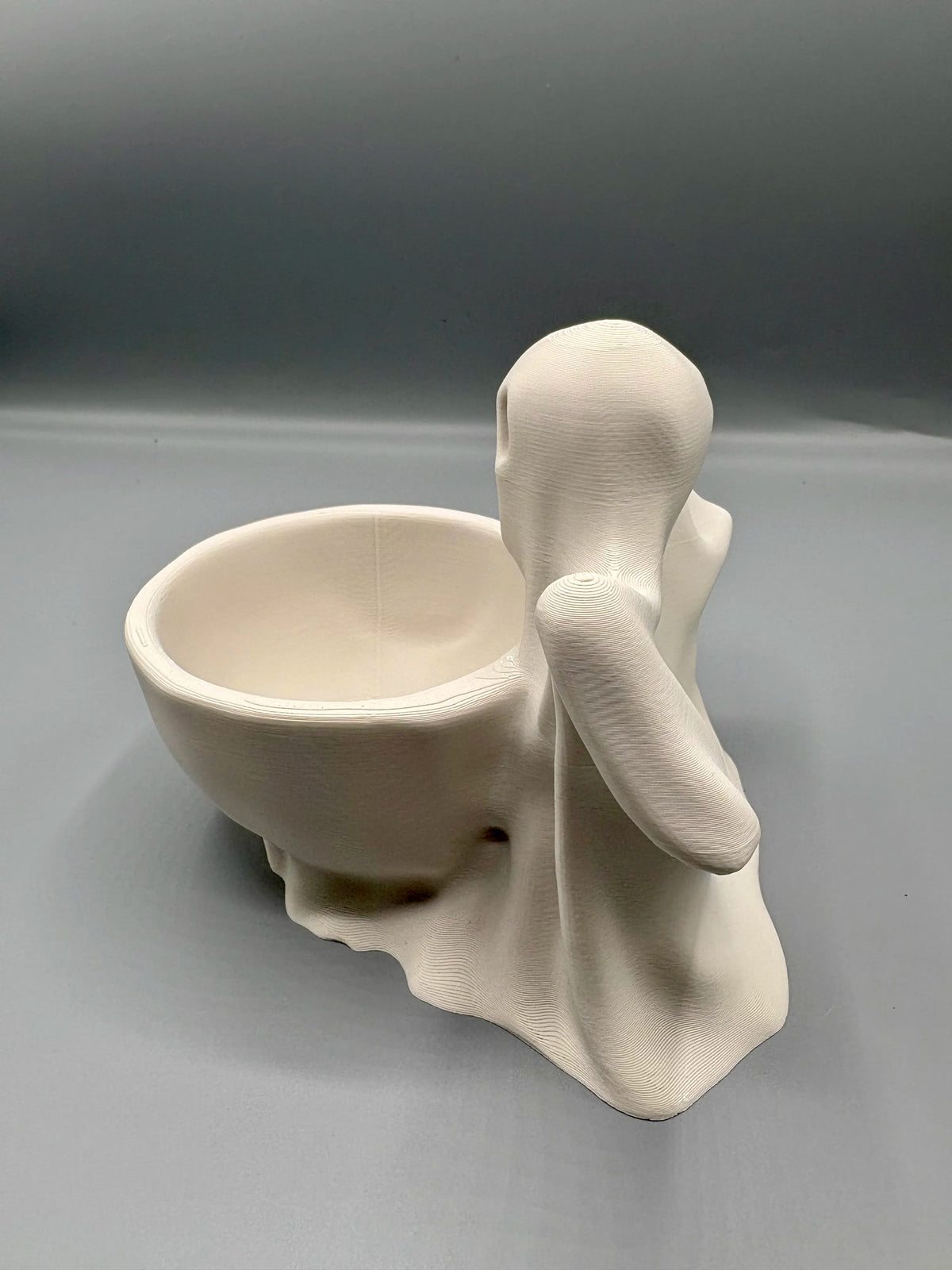 Bol Decorativ Fantomiță pentru Dulciuri „GhostCandyBowl” 3D