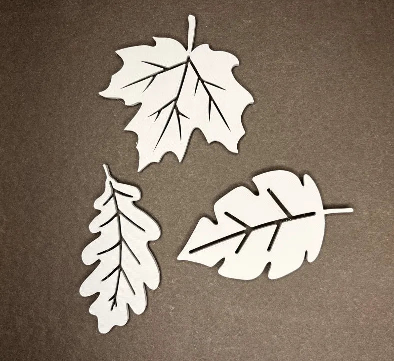 Set Frunze Decorative de Toamnă „AutumnLeaves” 3D