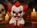 Figurină Decorativă Clovn Înfricoșător Texturat „KnittedPennywise” 3D