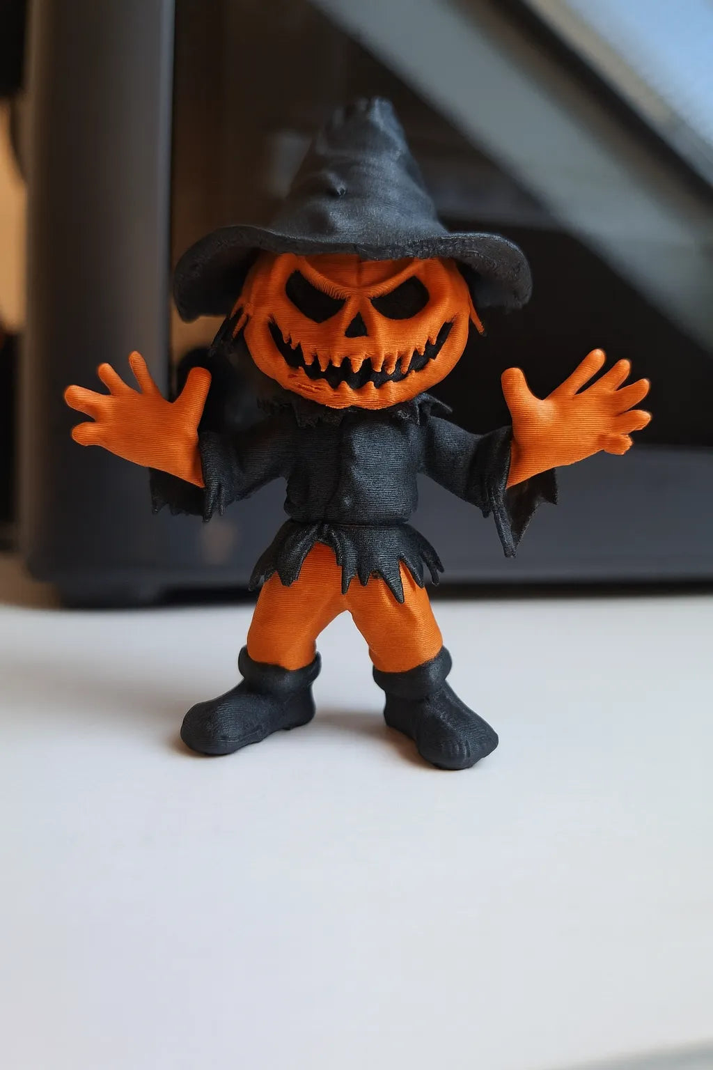 JackSare | Figurină 3D Sperietoare Dovleac