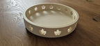 Tavă Decorativă Circulară cu Frunze Decupate „MapleRing Tray” 3D