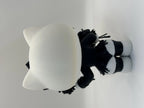 Figurină Decorativă Pisicuță Gotică cu Trandafiri „GothKitty” 3D