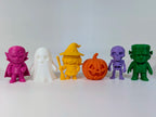 Set Figurine 3D Miniaturi de Halloween „Halloween Minis”