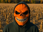 Mască  Dovleac Demon / Craniu Dovleac „Evil Pumpkin Skull Mask” 3D