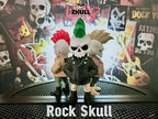 Figurină 3D Rocker Skull cu Creastă „Rock Skull”