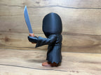 Set Figurine 3D Ghostface cu Cuțit „Scream Set”