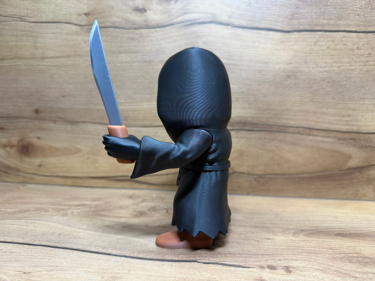 Set Figurine 3D Ghostface cu Cuțit „Scream Set”