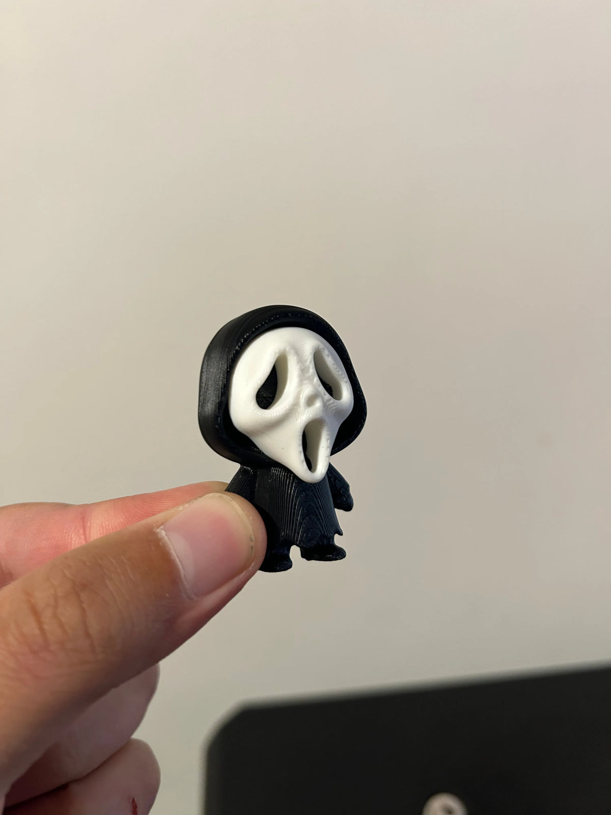 Breloc / Mini-Figurină Ghostface „SerpentPotion” / „ScreamGhost” 3D