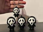 Breloc / Mini-Figurină Ghostface „SerpentPotion” / „ScreamGhost” 3D