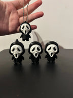 Breloc / Mini-Figurină Ghostface „SerpentPotion” / „ScreamGhost” 3D