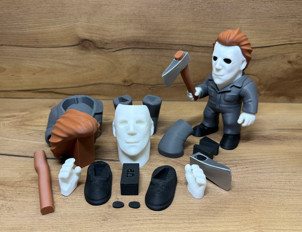 Figurină de Colecție 3D Michael Myers „Horror Icon Figure”