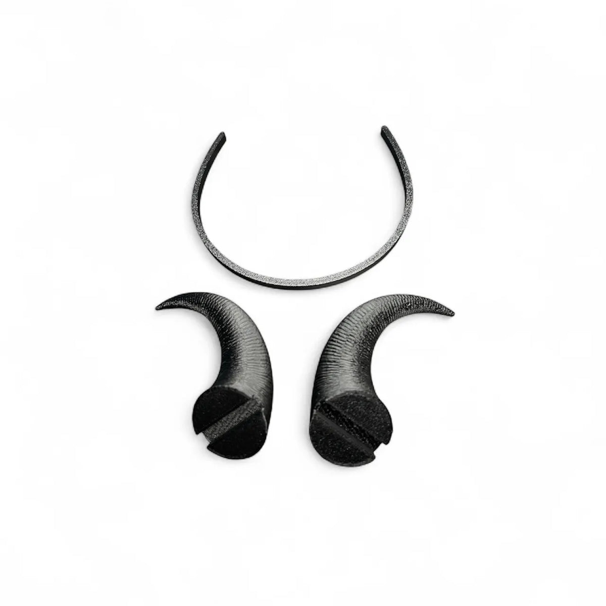 Banderolă de Păr cu Coarne de Demon „Demon Horns Headband” 3D