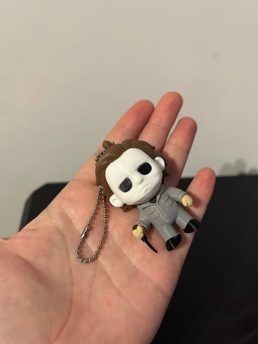 Breloc / Mini-Figurină Michael Myers „ChibiMyers Keychain” 3D