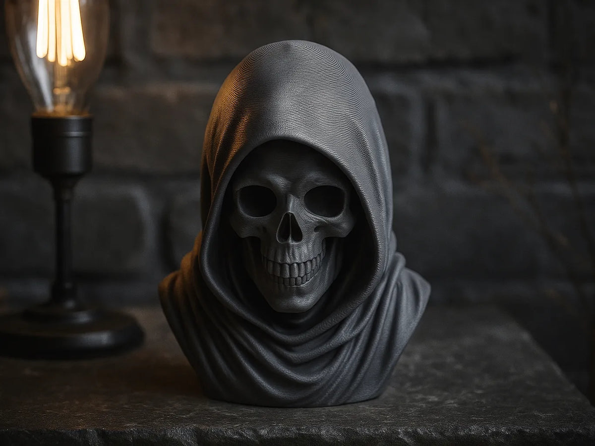 Bust 3D Căpățână / Sfinx Întunecat „Dark Skull Bust”