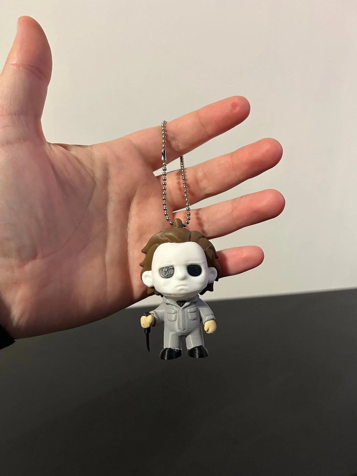 Breloc / Mini-Figurină Michael Myers „ChibiMyers Keychain” 3D