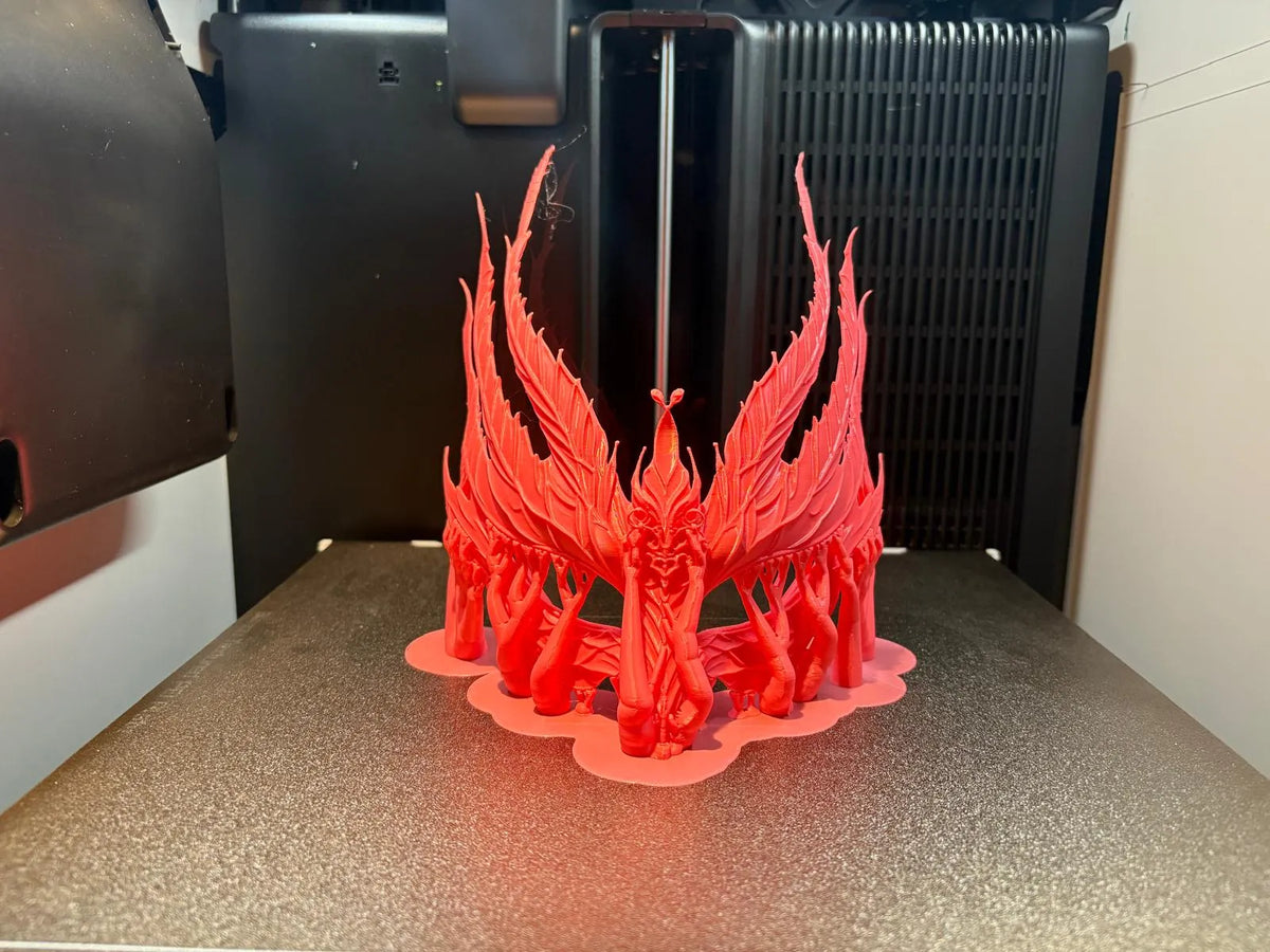 Mască Mascaradă Pasărea Phoenix „Phoenix Wing Mask” 3D