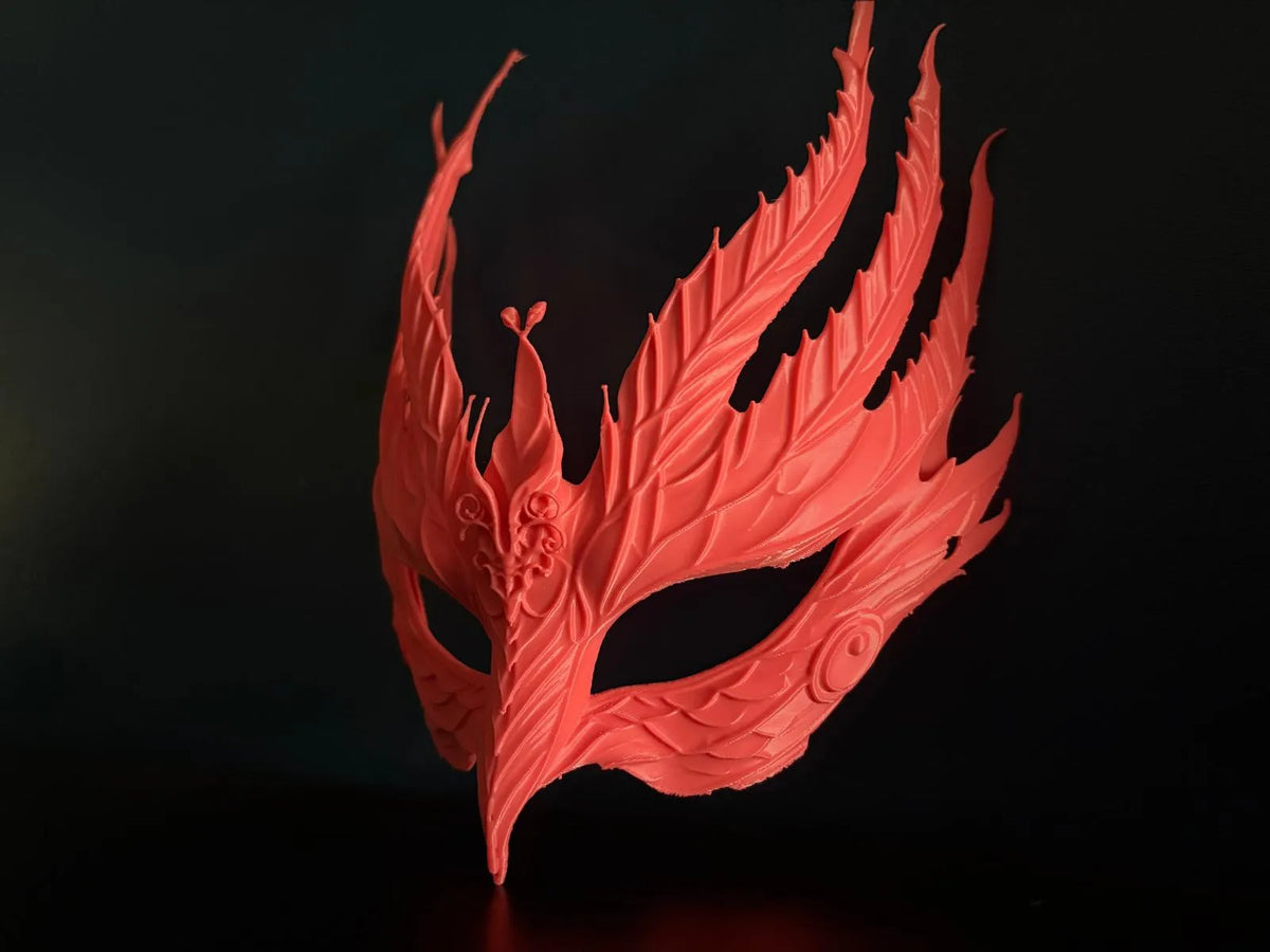 Mască Mascaradă Pasărea Phoenix „Phoenix Wing Mask” 3D