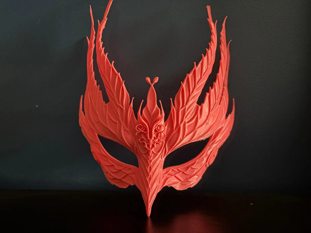 Mască Mascaradă Pasărea Phoenix „Phoenix Wing Mask” 3D