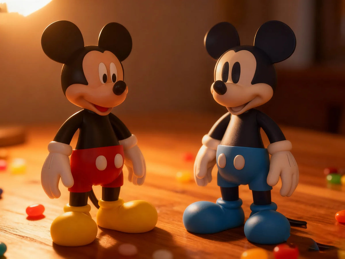 Figurină Mickey Mouse „RetroMickey” 3D