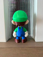 Figurină Luigi „GreenPlumber” 3D