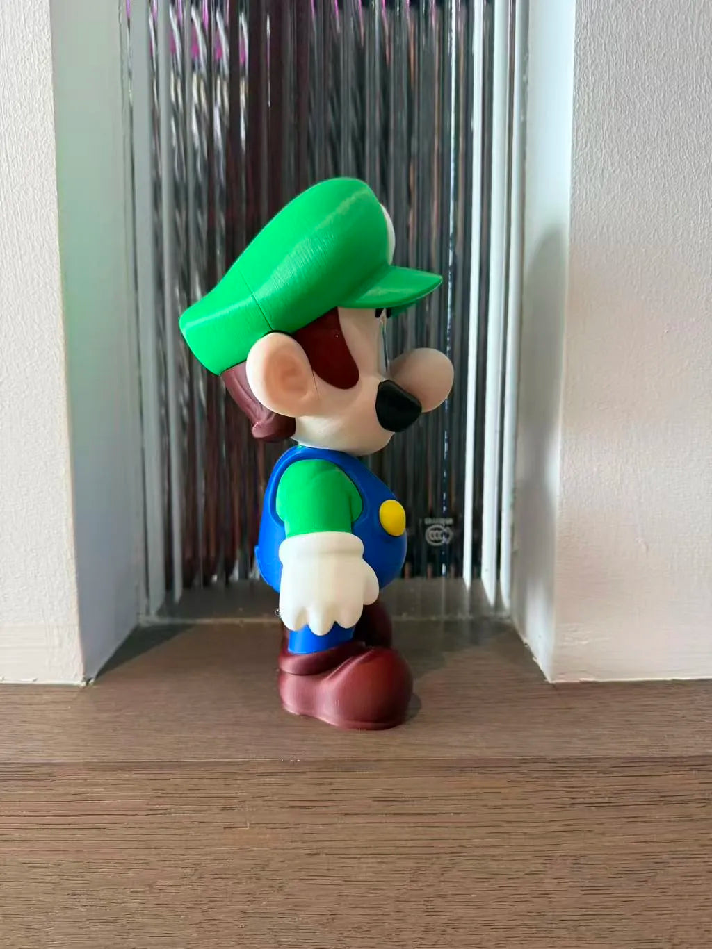 Figurină Luigi „GreenPlumber” 3D