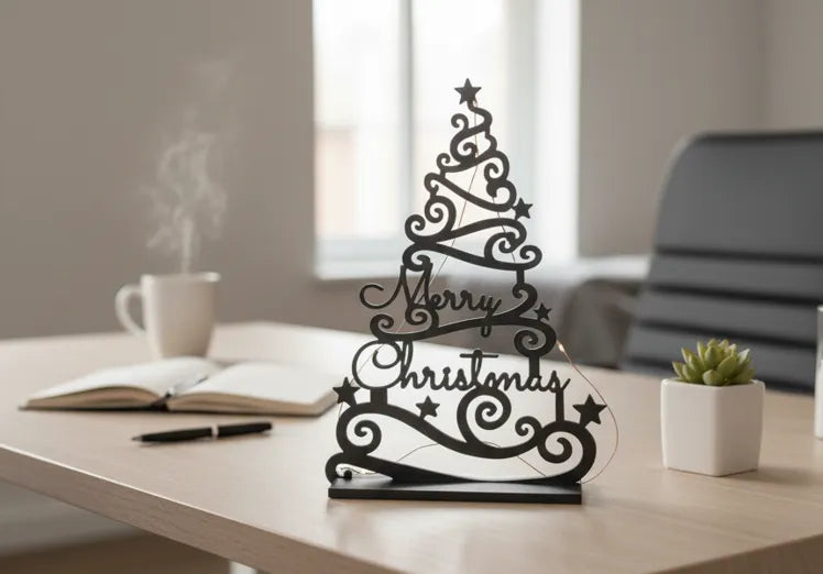 XmasGlow | Brad Decorativ "Merry Christmas"