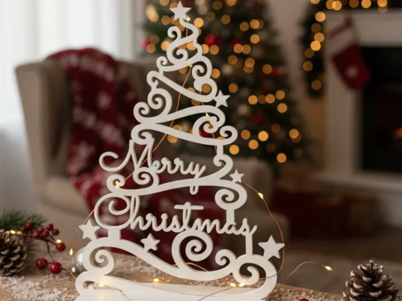 XmasGlow | Brad Decorativ "Merry Christmas"