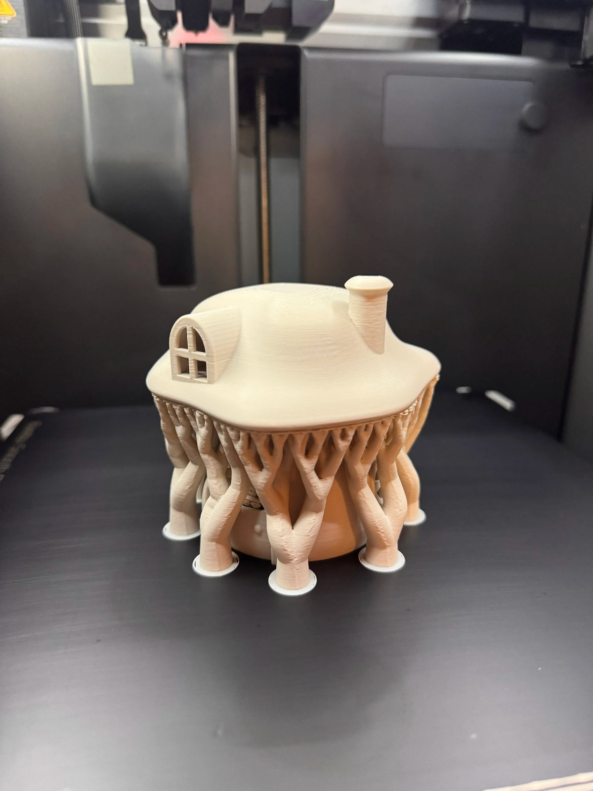 Veioză / Căsuță Decorativă Ciupercă „MushroomCottage” 3D