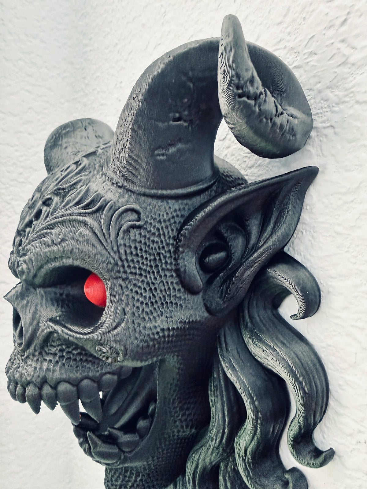 Placă Decorativă de Perete Demon / Gargoi „Gargoyle Demon Wall Mount” 3D