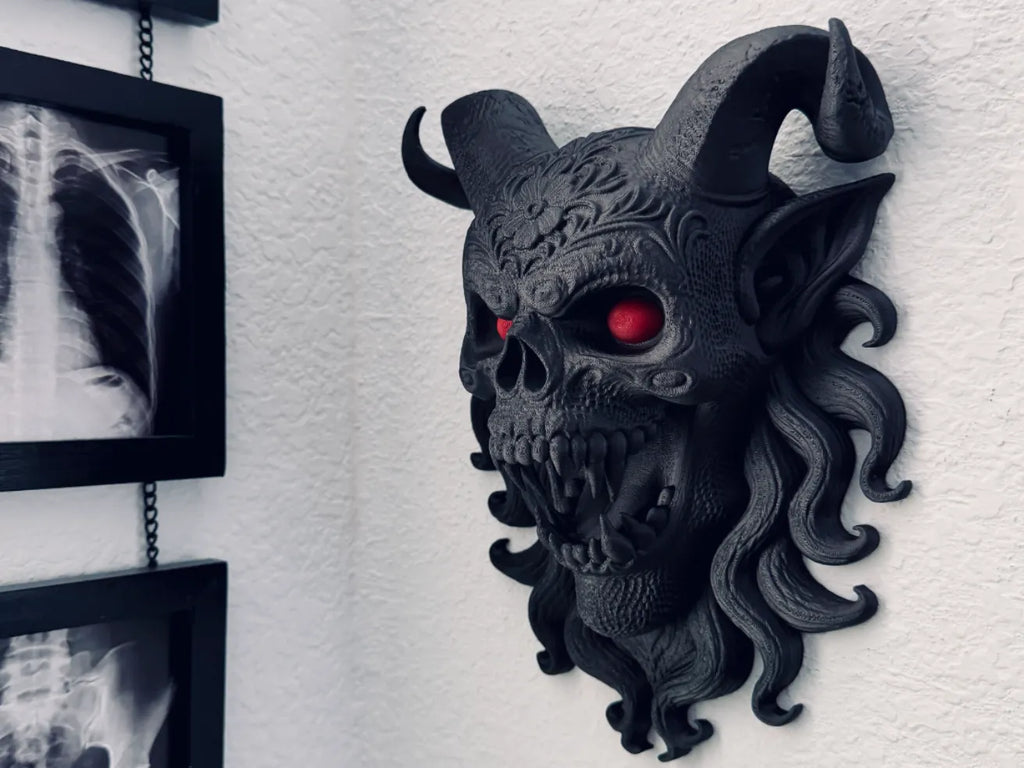 Placă Decorativă de Perete Demon / Gargoi „Gargoyle Demon Wall Mount” 3D