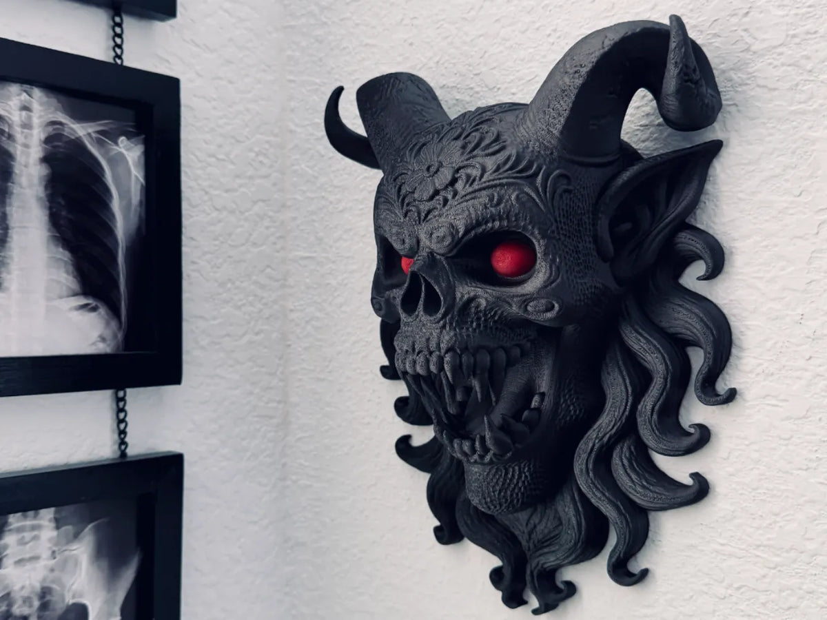 Placă Decorativă de Perete Demon / Gargoi „Gargoyle Demon Wall Mount” 3D
