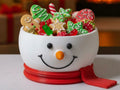 FrostyBowl | Bol Decorativ Om de Zăpadă 3D