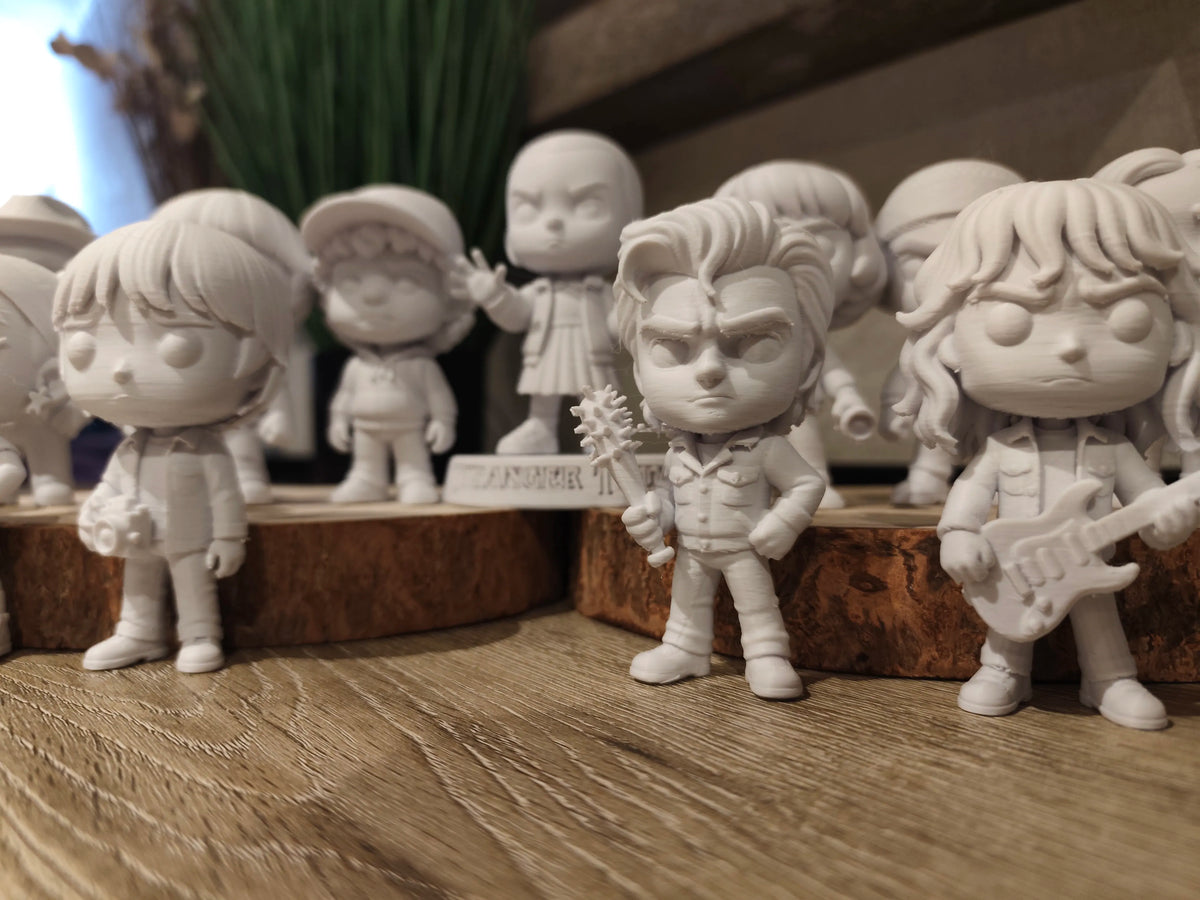 Set Figurine 3D Colecție Chibi Stranger Things „Stranger Things Chibi Set”