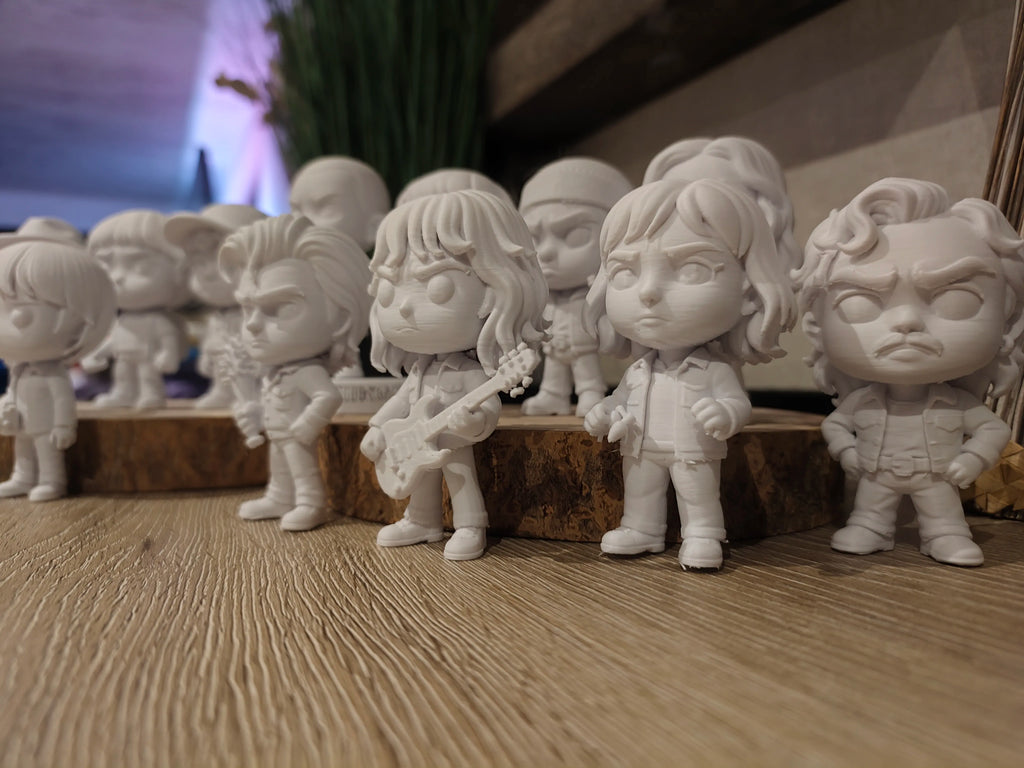 Set Figurine 3D Colecție Chibi Stranger Things „Stranger Things Chibi Set”