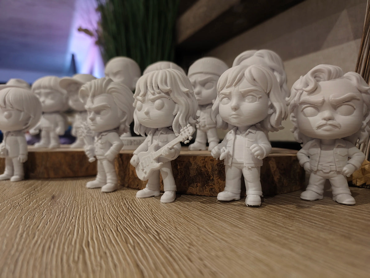 Set Figurine 3D Colecție Chibi Stranger Things „Stranger Things Chibi Set”