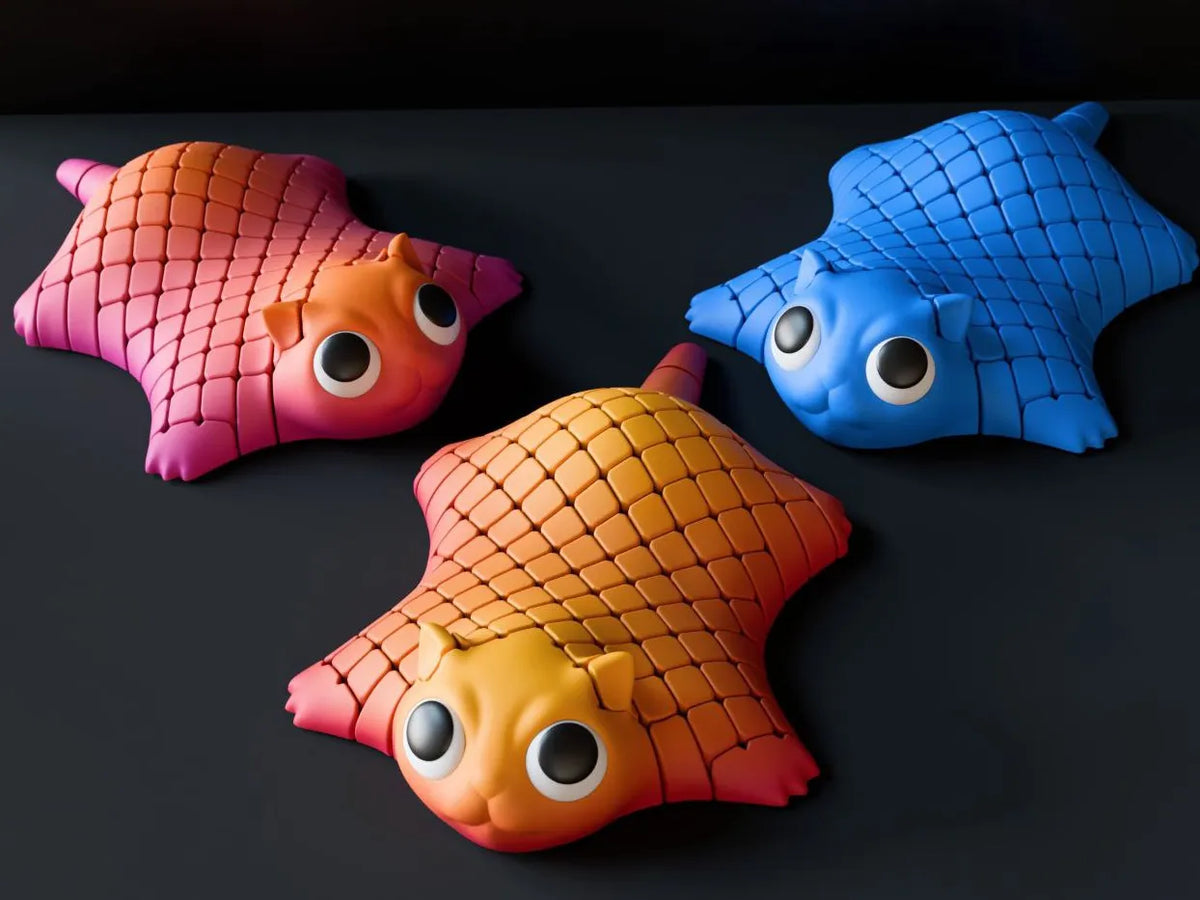 Jucărie Fidget „Veverița Zburătoare Flexi” 3D