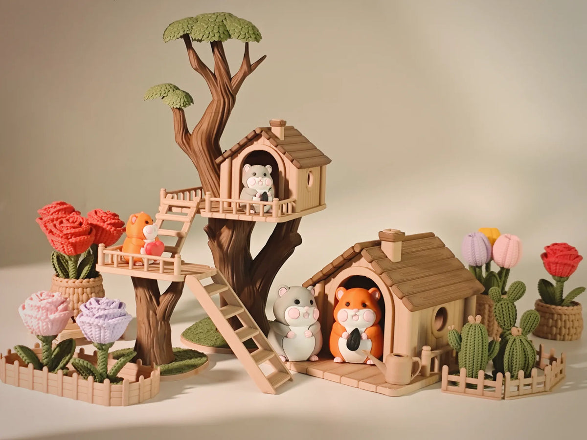 Set Mini-Lume „Hamster Haven” 3D