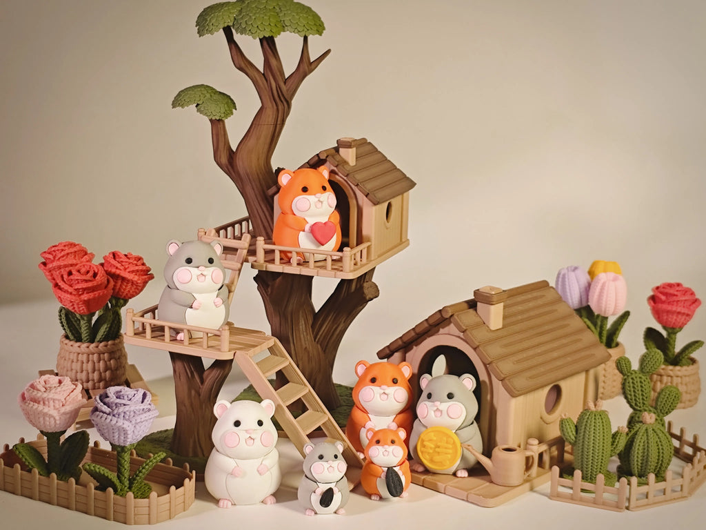 Set Mini-Lume „Hamster Haven” 3D