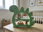 🦖 DinoShelf 3D | Etajeră Decorativă Dinozaur pentru Jucării