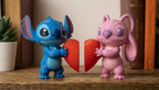 Set Figurine Stitch & Angel „HeartConnect” 3D