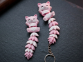 Breloc Flexi „Pisicuța Neko” 3D