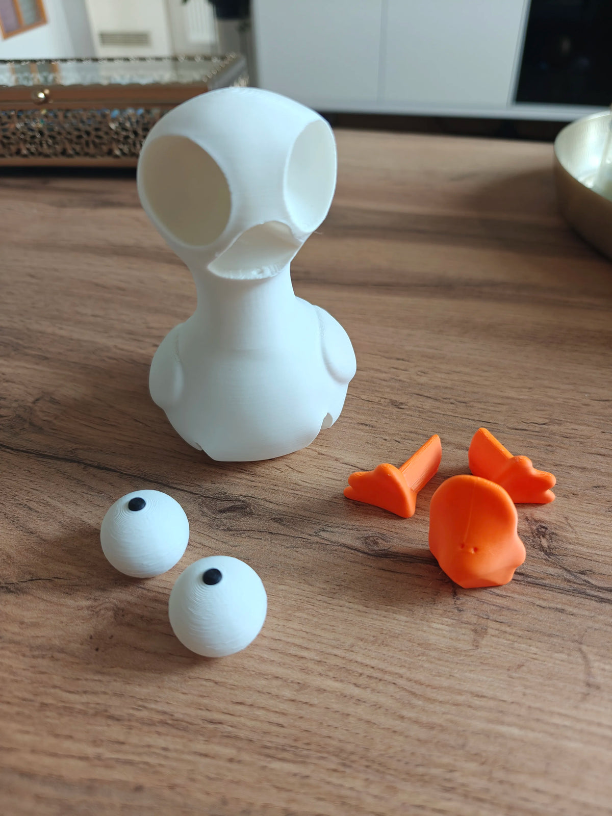 Figurină Gâscă Haioasă „GoofyGoose” 3D