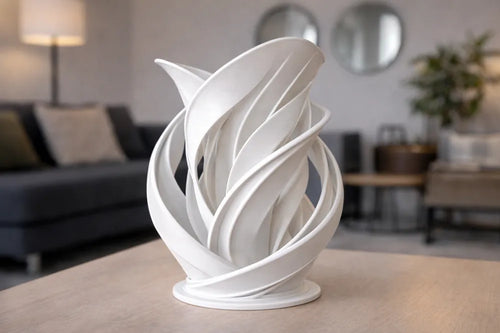 BloomTwist | Vază Sculpturală Modernă