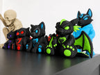 Figurină 3D Liliac „Stitchborn Bat”