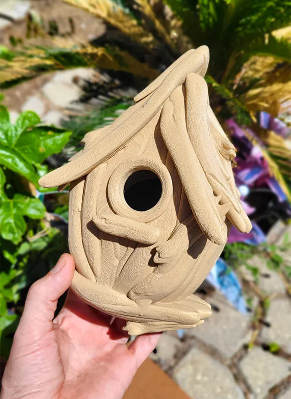 Căsuță Păsări „WoodNest” 3D