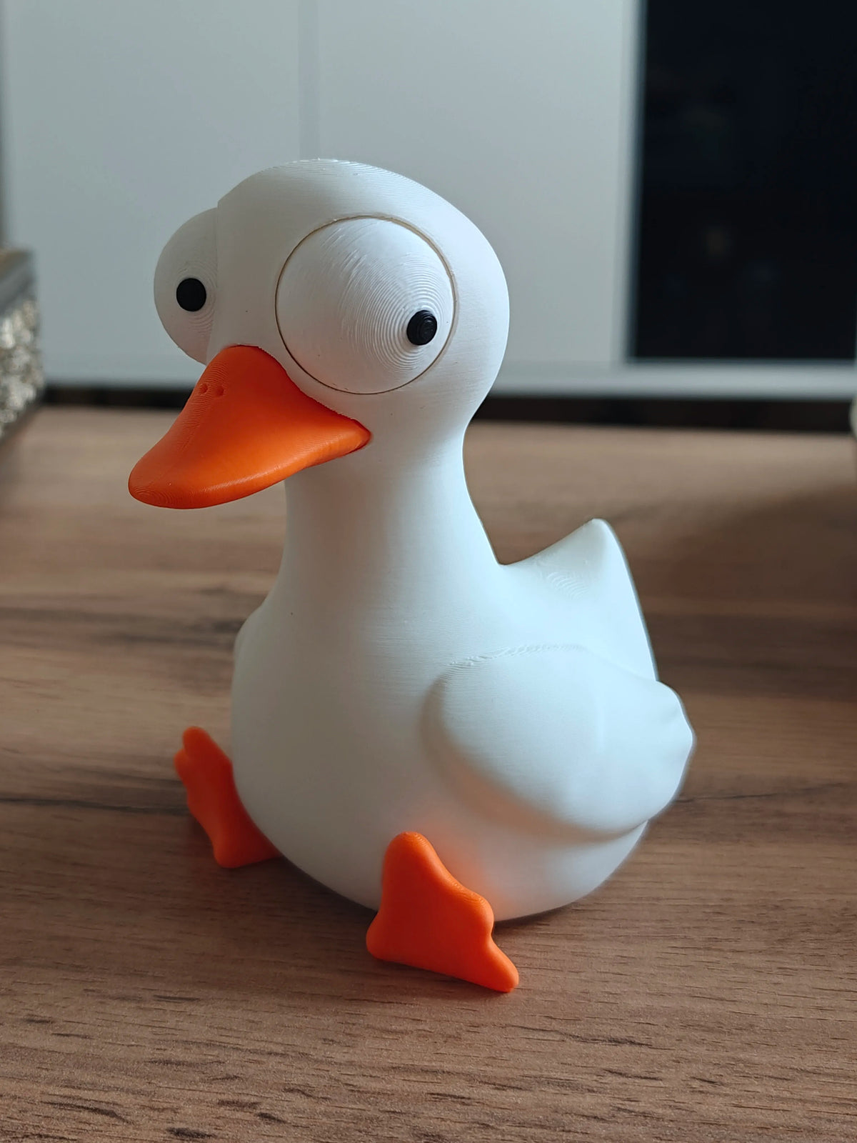 Figurină Gâscă Haioasă „GoofyGoose” 3D