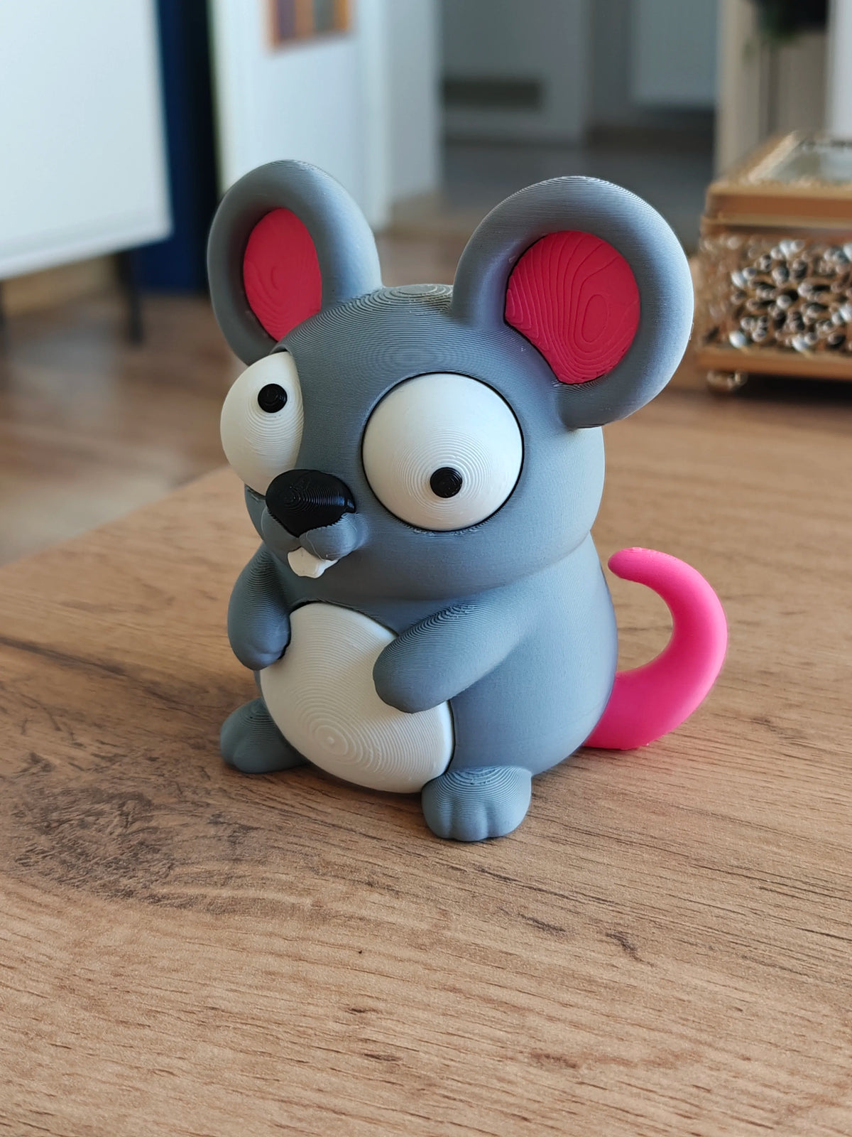 Figurină Șoricel Amuzant „GoofyMouse” 3D