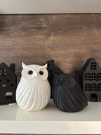 Statuete Bufnițe Texturate „OwlWisdom” 3D