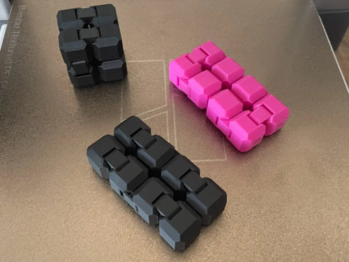 Cub Fidget „Mecanism Infinit” 3D