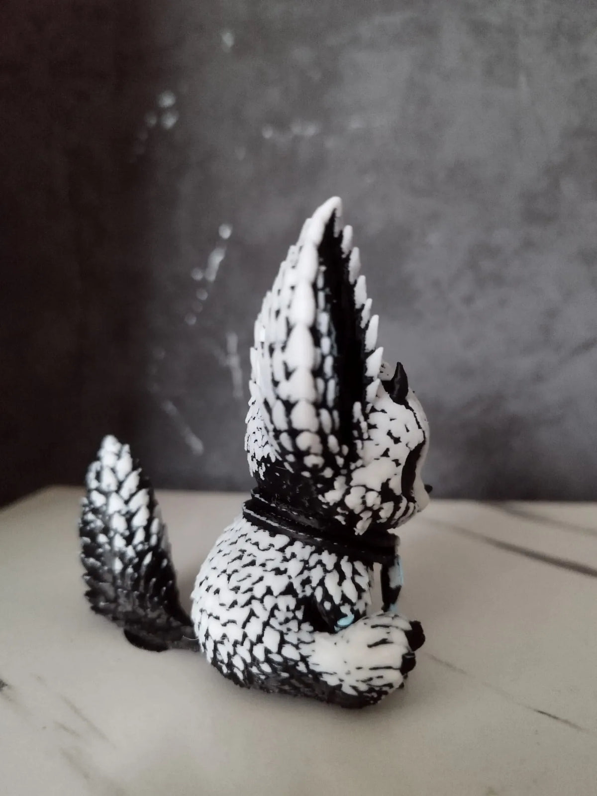 Runefox | Figurină 3D Vulpe Mistică Runică